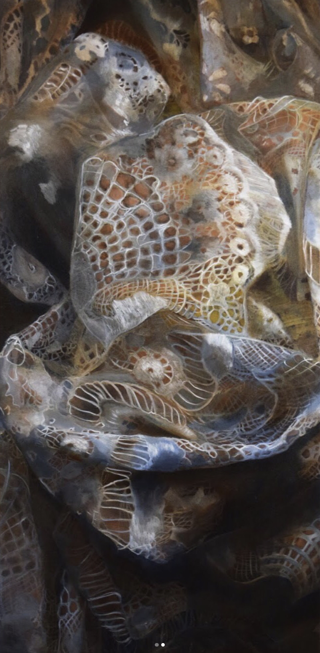 Custom portrait and fine artwork by Ashley Wiard - Succumb (Oil on canvas)